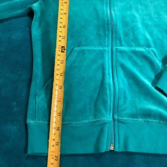 Juicy Couture velour pants 32 x 31 zip up hoodie Tracksuit